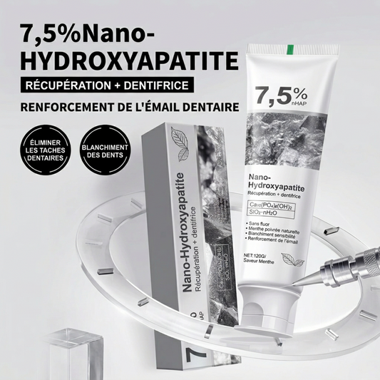 Dentifrice Blanchissant à la nano-hydroxyapatite Tube de 120g
